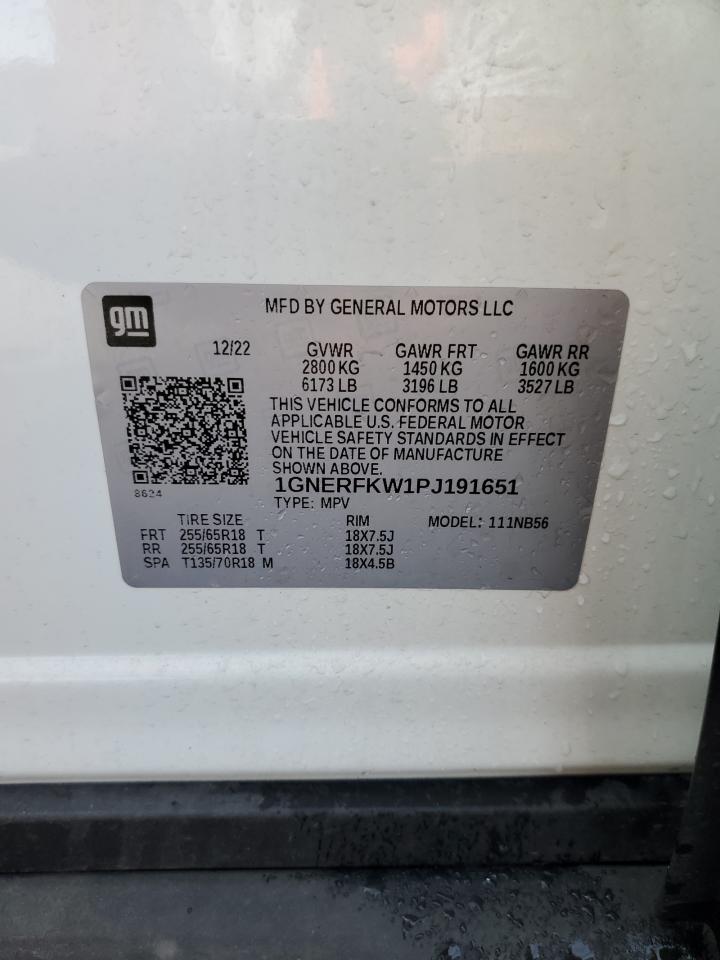 2023 Chevrolet Traverse Ls VIN: 1GNERFKW1PJ191651 Lot: 84365685