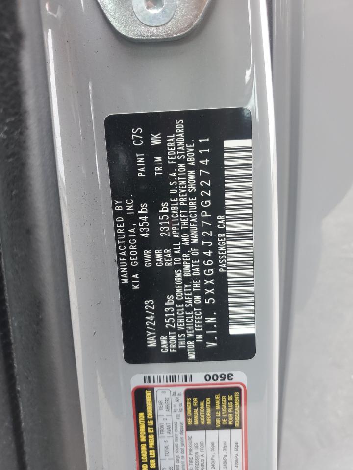 2023 Kia K5 Gt Line VIN: 5XXG64J27PG227411 Lot: 81873205