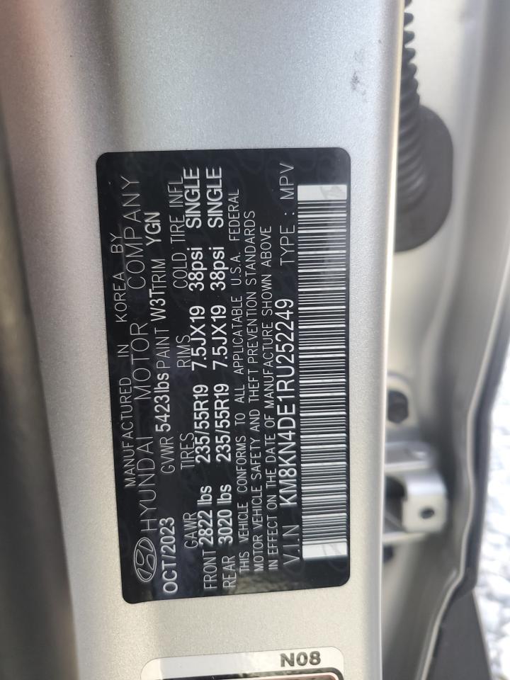 2024 Hyundai Ioniq 5 Sel VIN: KM8KN4DE1RU252249 Lot: 80316755