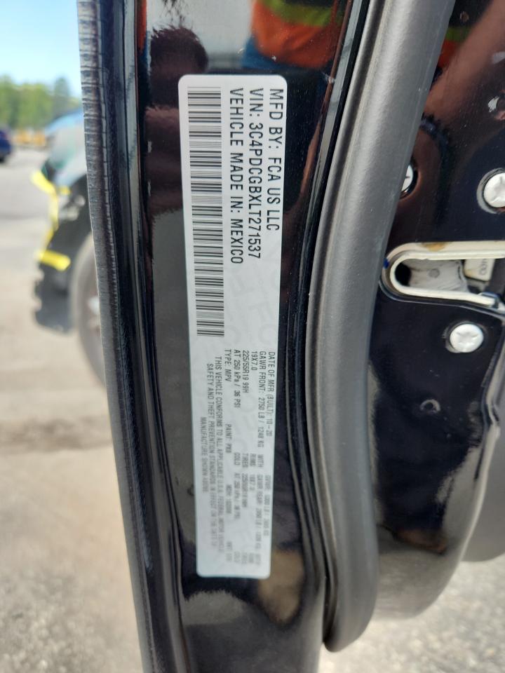 2020 Dodge Journey Crossroad VIN: 3C4PDCGBXLT271537 Lot: 83854495