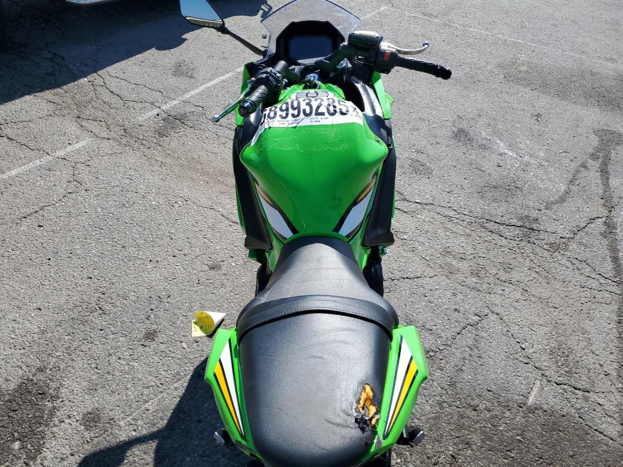 2025 Kawasaki Ex650 P VIN: ML5EXEP19SDAD8506 Lot: 68993285