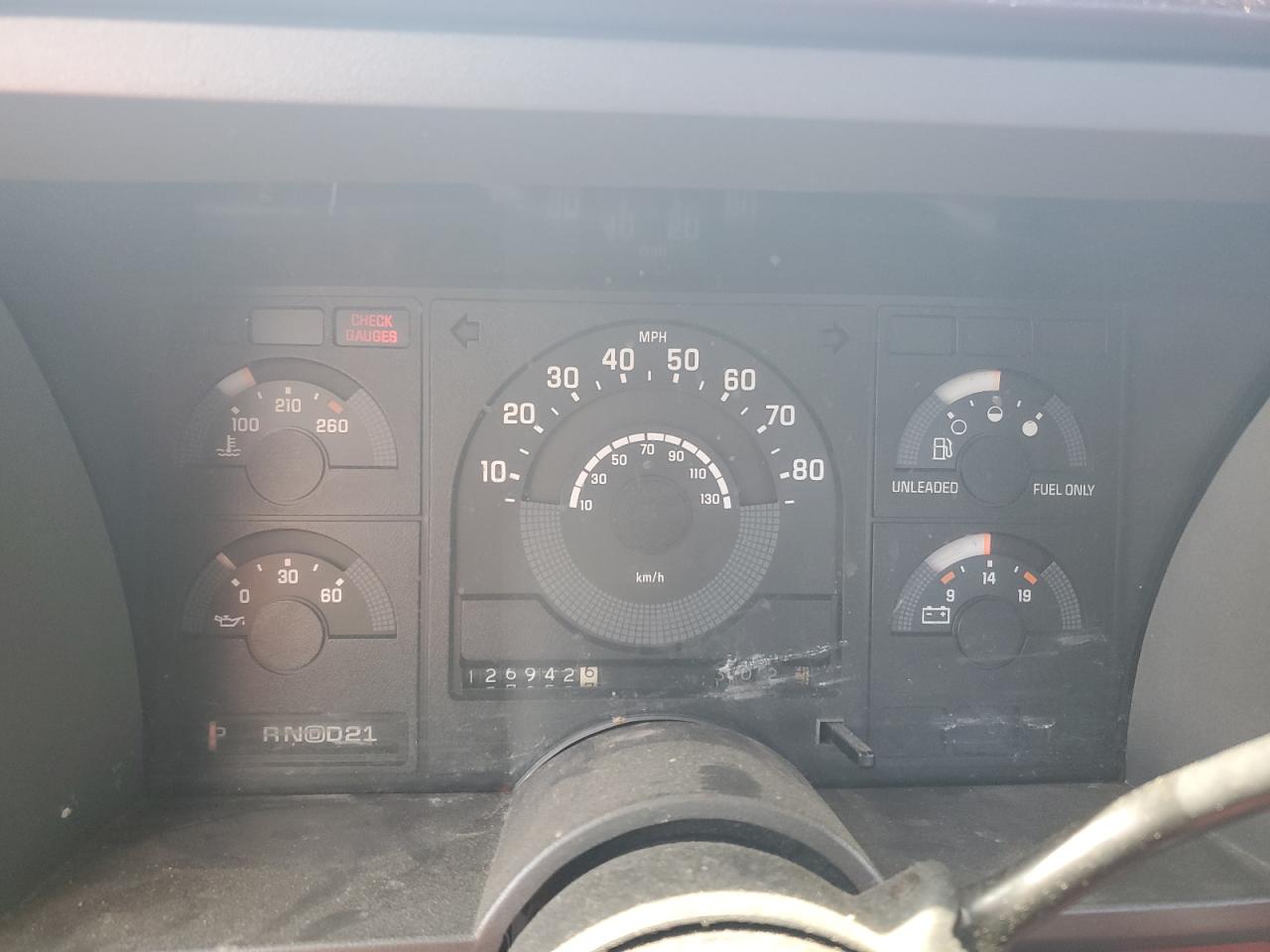 1997 Chevrolet Gmt-400 K1500 VIN: 1GCDK14K7LZ237596 Lot: 80791895