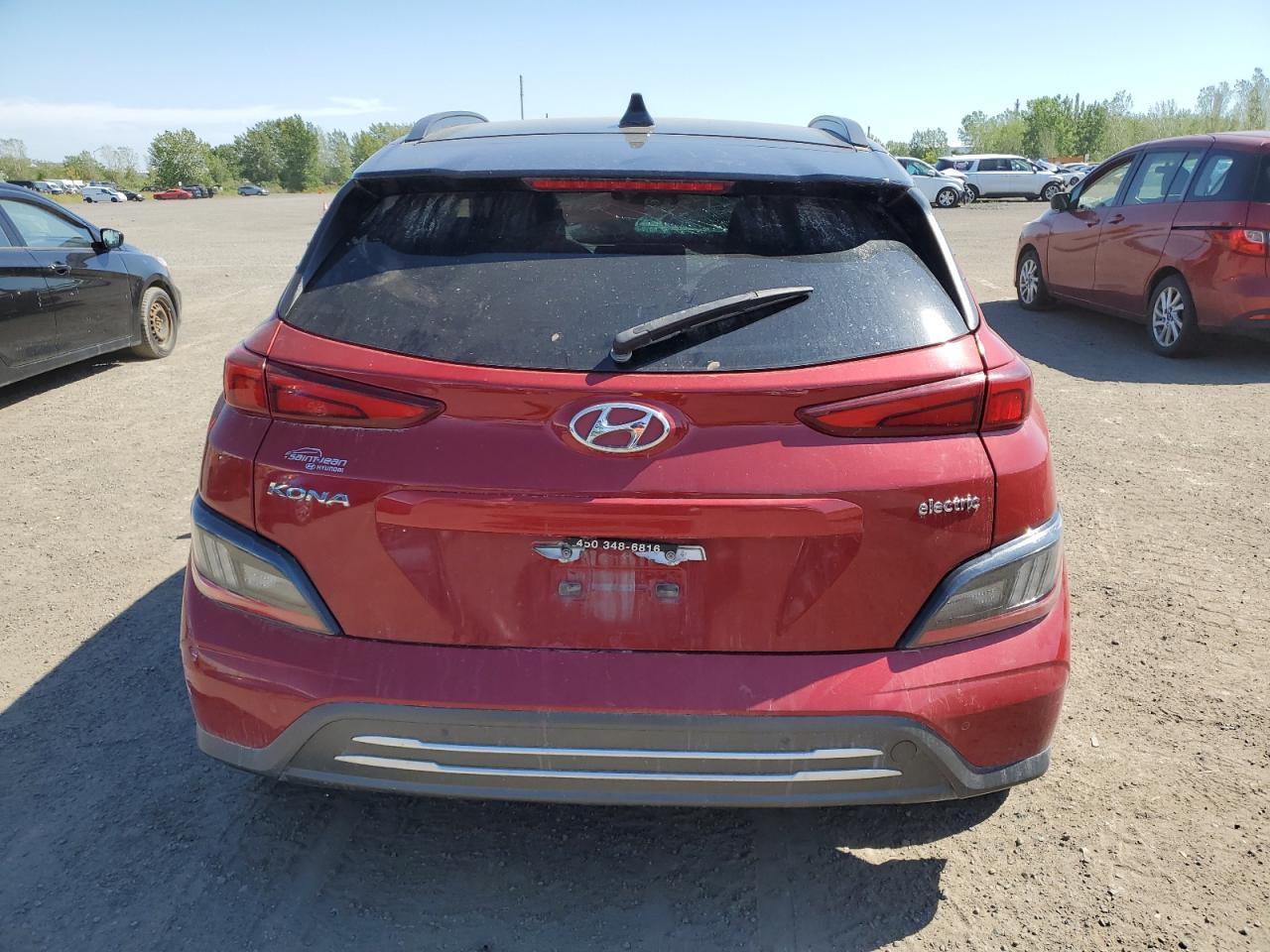 2022 Hyundai Kona Sel VIN: KM8K23AG4NU157381 Lot: 71082545