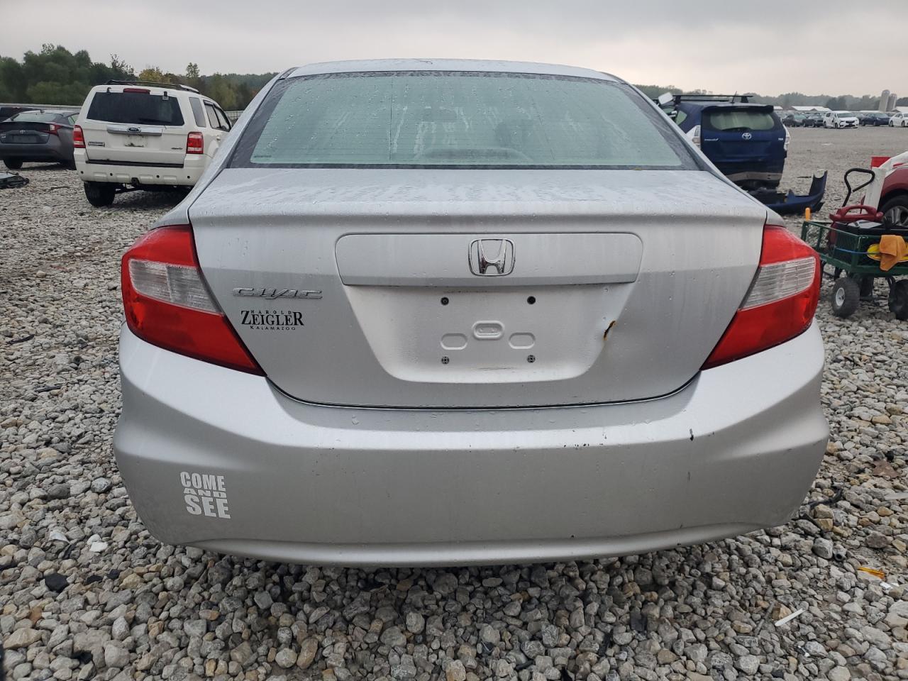 2012 Honda Civic Lx VIN: 2HGFB2F55CH301285 Lot: 81827525