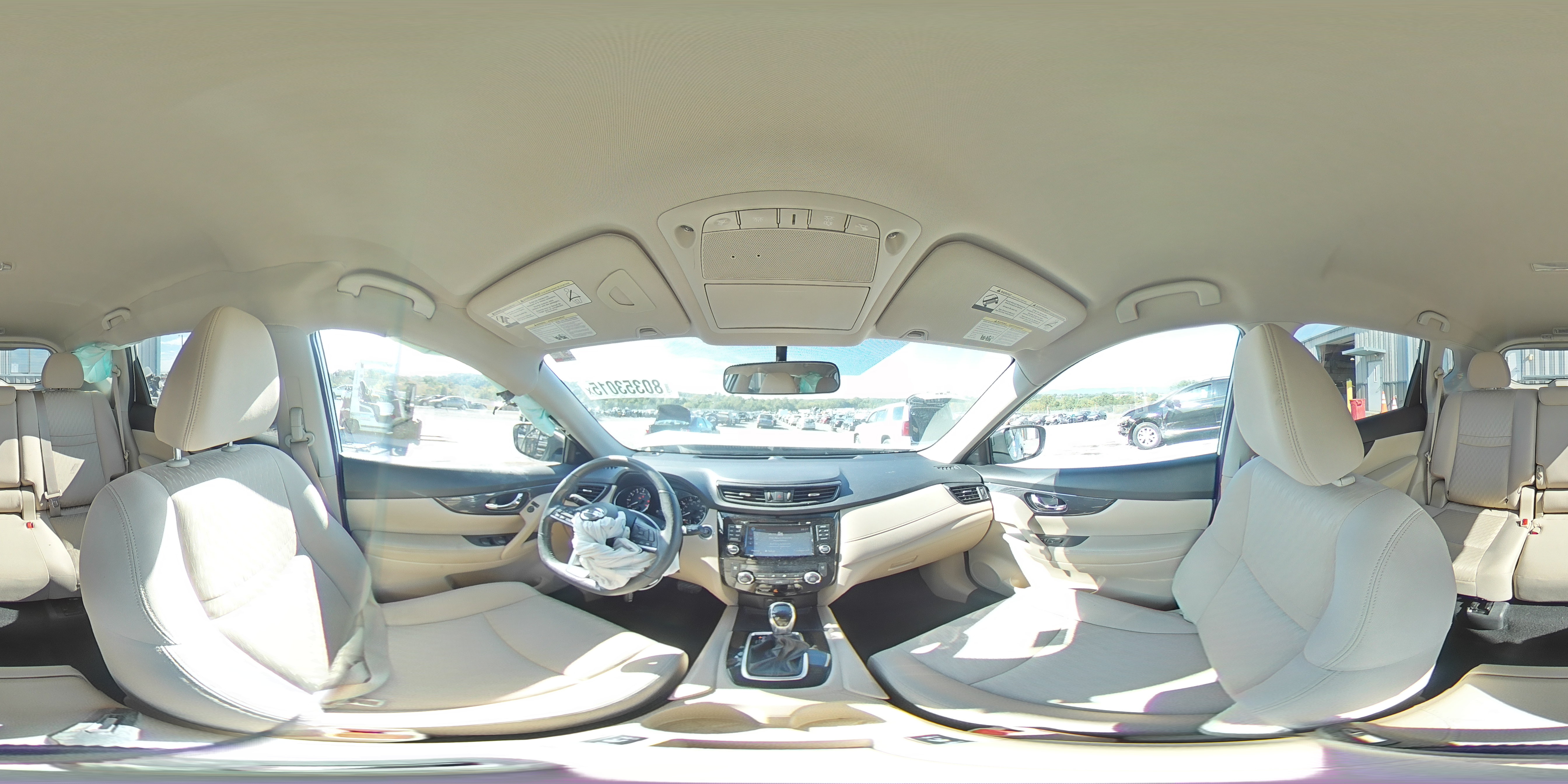 2017 Nissan Rogue S VIN: KNMAT2MV2HP564605 Lot: 80353015