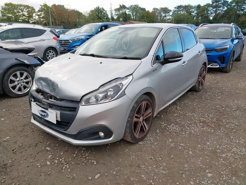 2018 PEUGEOT 208 GT LINE BLUE HDI  for sale at Copart WOLVERHAMPTON