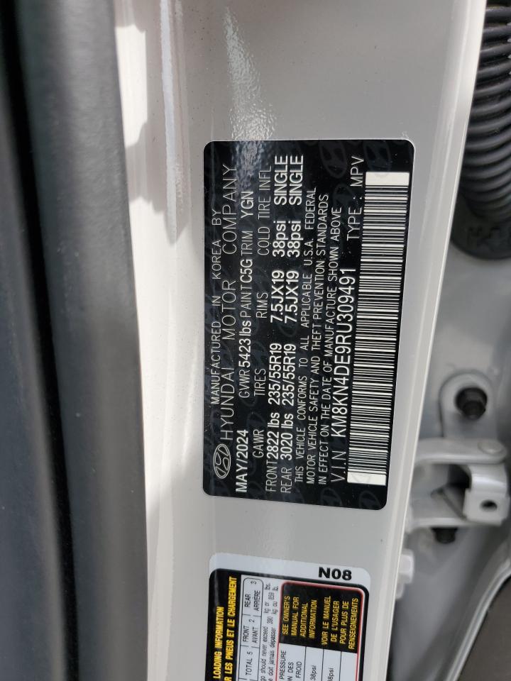 2024 Hyundai Ioniq 5 Sel VIN: KM8KN4DE9RU309491 Lot: 81525285