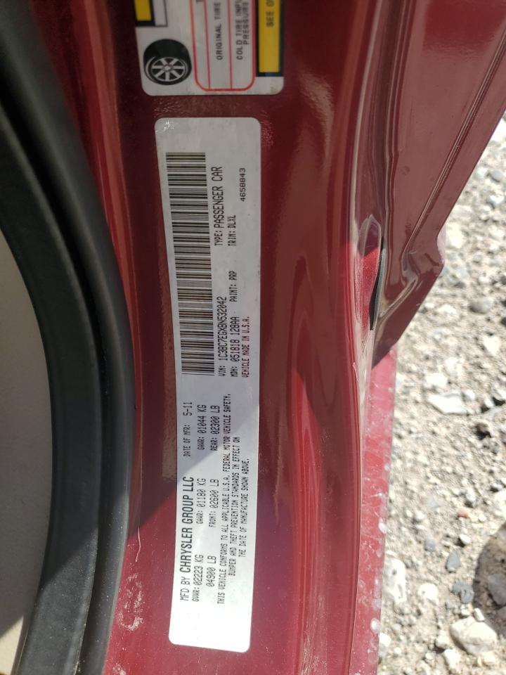 2011 Chrysler 200 Limited VIN: 1C3BC7EGXBN532042 Lot: 81719255