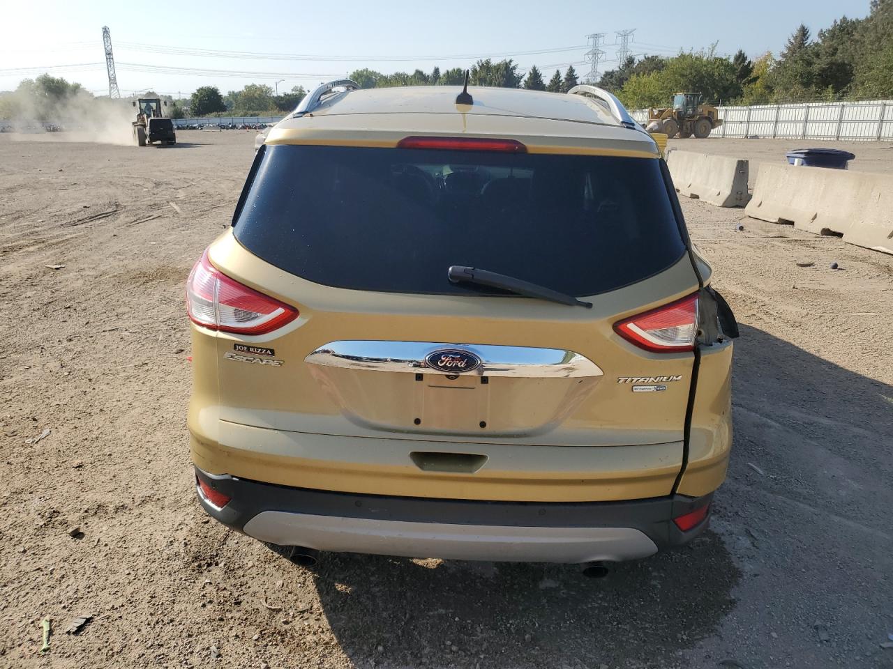 2015 Ford Escape Titanium VIN: 1FMCU9J93FUB46330 Lot: 80935815