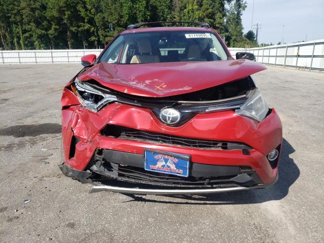  TOYOTA RAV4 2017 Красный