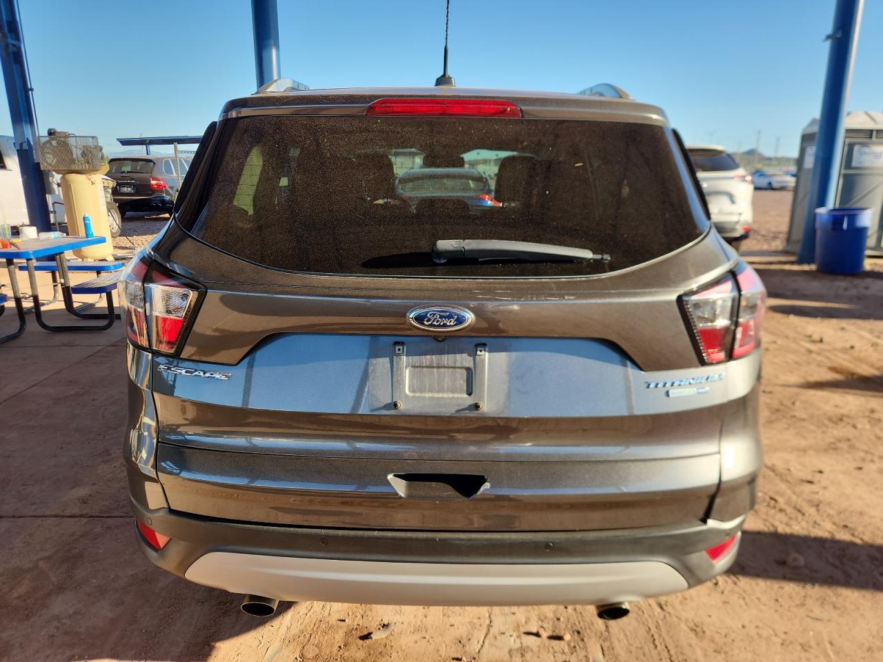 2017 Ford Escape Titanium VIN: 1FMCU9J9XHUC51563 Lot: 81632235