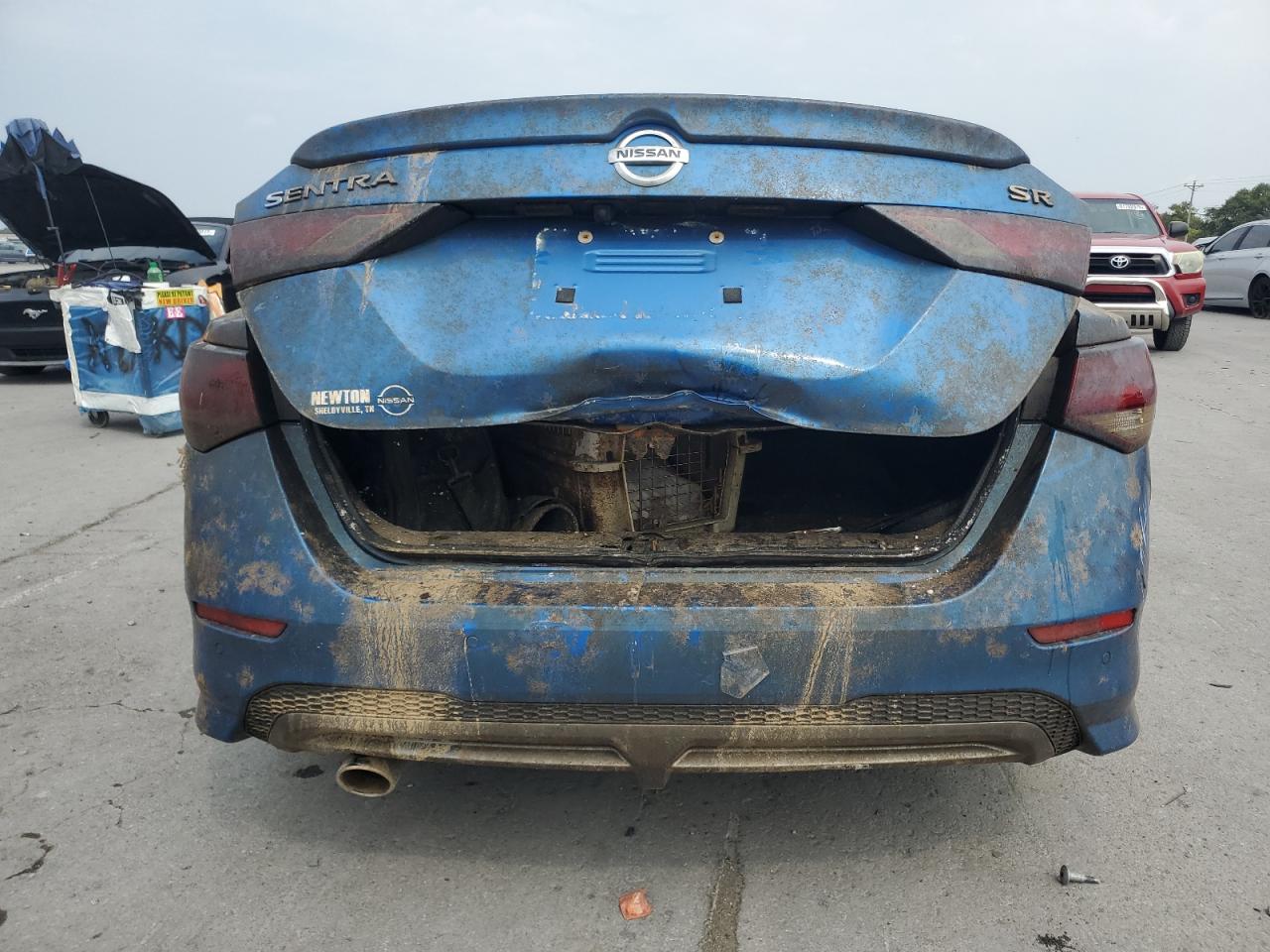 2021 Nissan Sentra Sr VIN: 3N1AB8DV1MY323989 Lot: 81182605