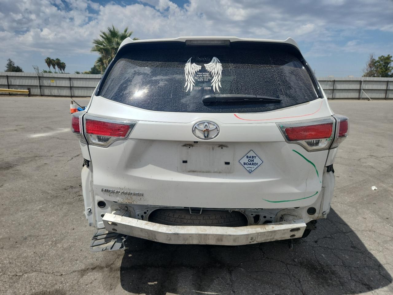 2016 Toyota Highlander Le VIN: 5TDZARFHXGS018387 Lot: 70935145