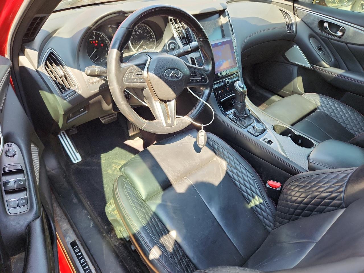 2018 Infiniti Q50 Red Sport 400 VIN: JN1FV7AP5JM460509 Lot: 71118895