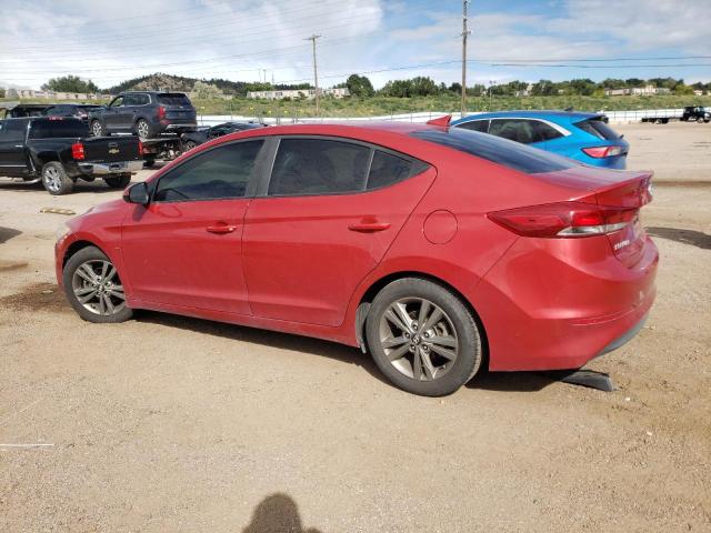  HYUNDAI ELANTRA 2018 Красный
