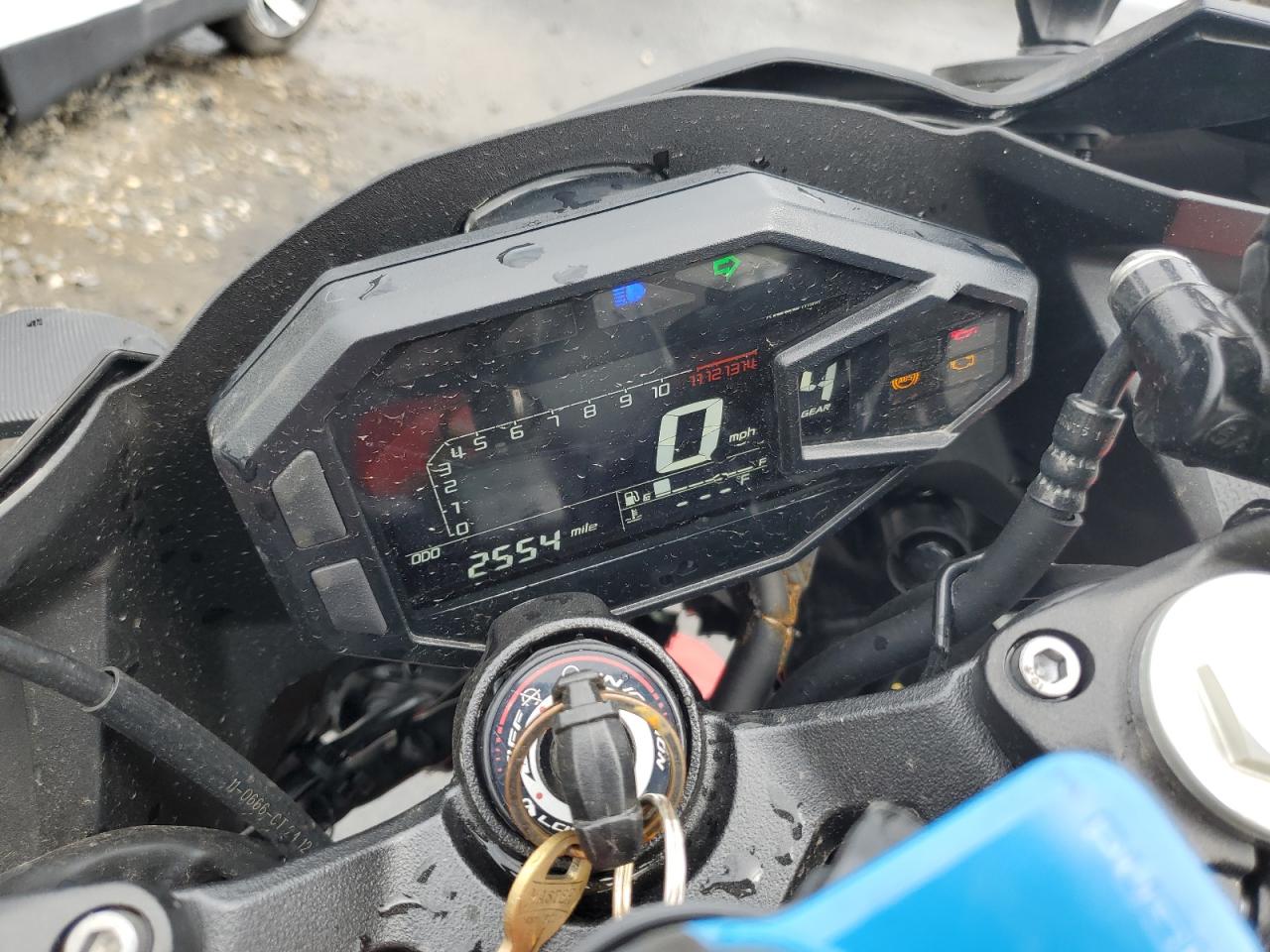 2025 Kawasaki Ex500 VIN: ML5EXGG11SDA70530 Lot: 80889895