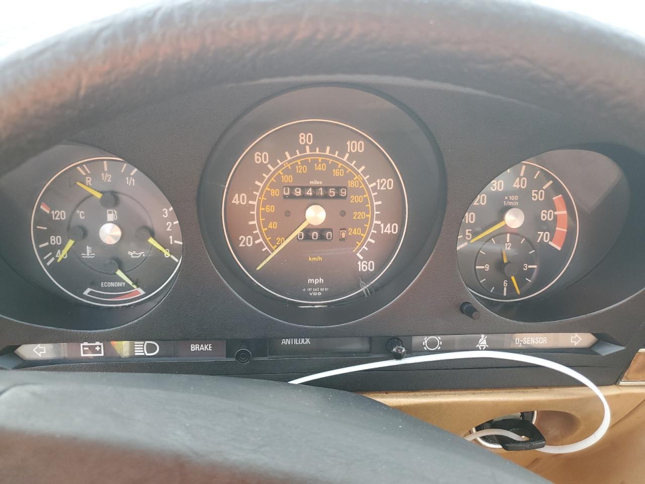 1985 Mercedes-Benz 380 Sl VIN: WDBBA45C9FA016084 Lot: 71459445