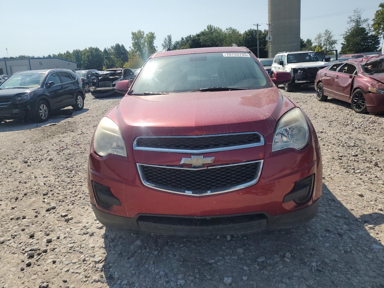 2GNALBEK7E6217617 CHEVROLET EQUINOX 2014 RED Photo 5