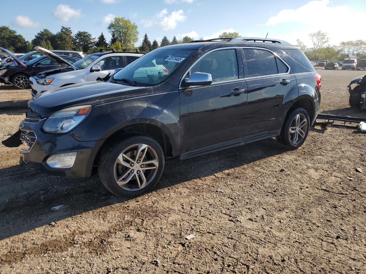 2017 Chevrolet Equinox Lt black null gas 2GNFLFEK6H6163759 photo #1