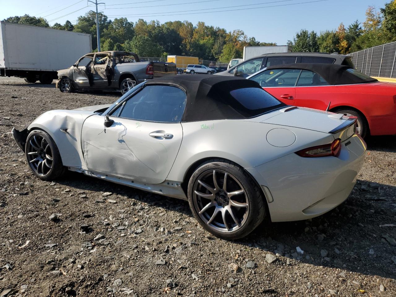 JM1NDAC74H0124180 MAZDA MX5 2017 SILVER Photo 2