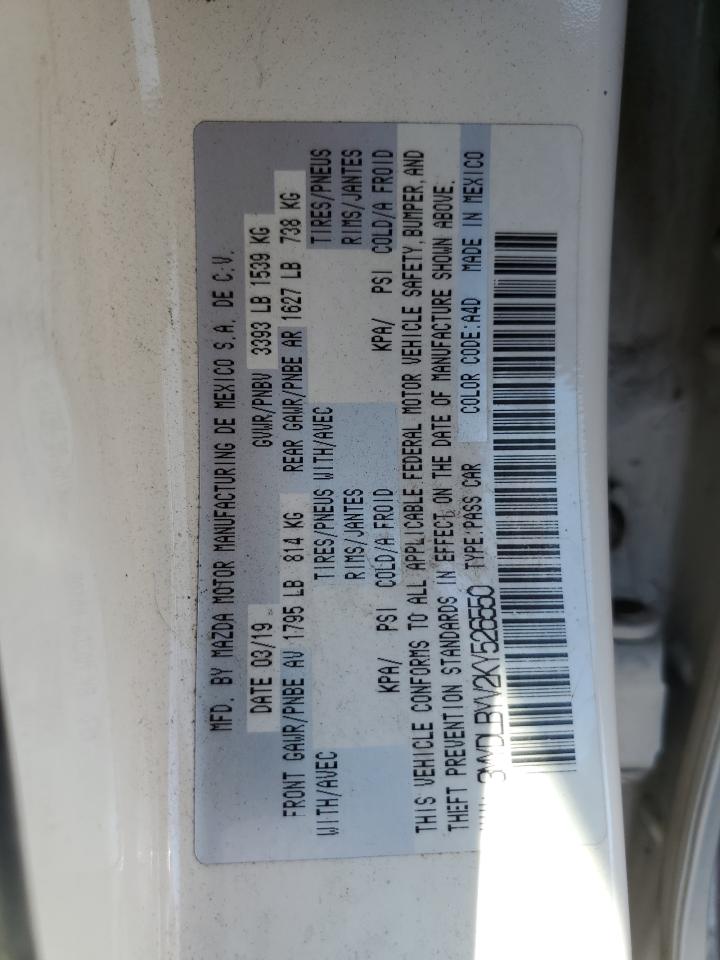 2019 Toyota Yaris L VIN: 3MYDLBYV2KY526550 Lot: 84809345