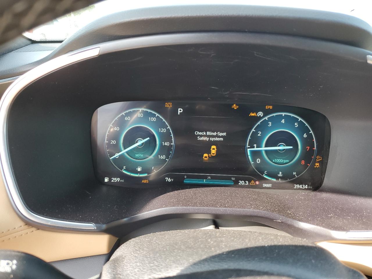 2022 Hyundai Santa Fe Calligraphy VIN: 5NMS5DAL3NH404217 Lot: 81130115