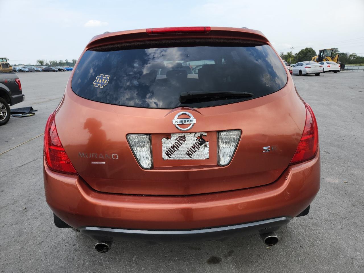 2004 Nissan Murano Sl VIN: JN8AZ08T94W228059 Lot: 82124535