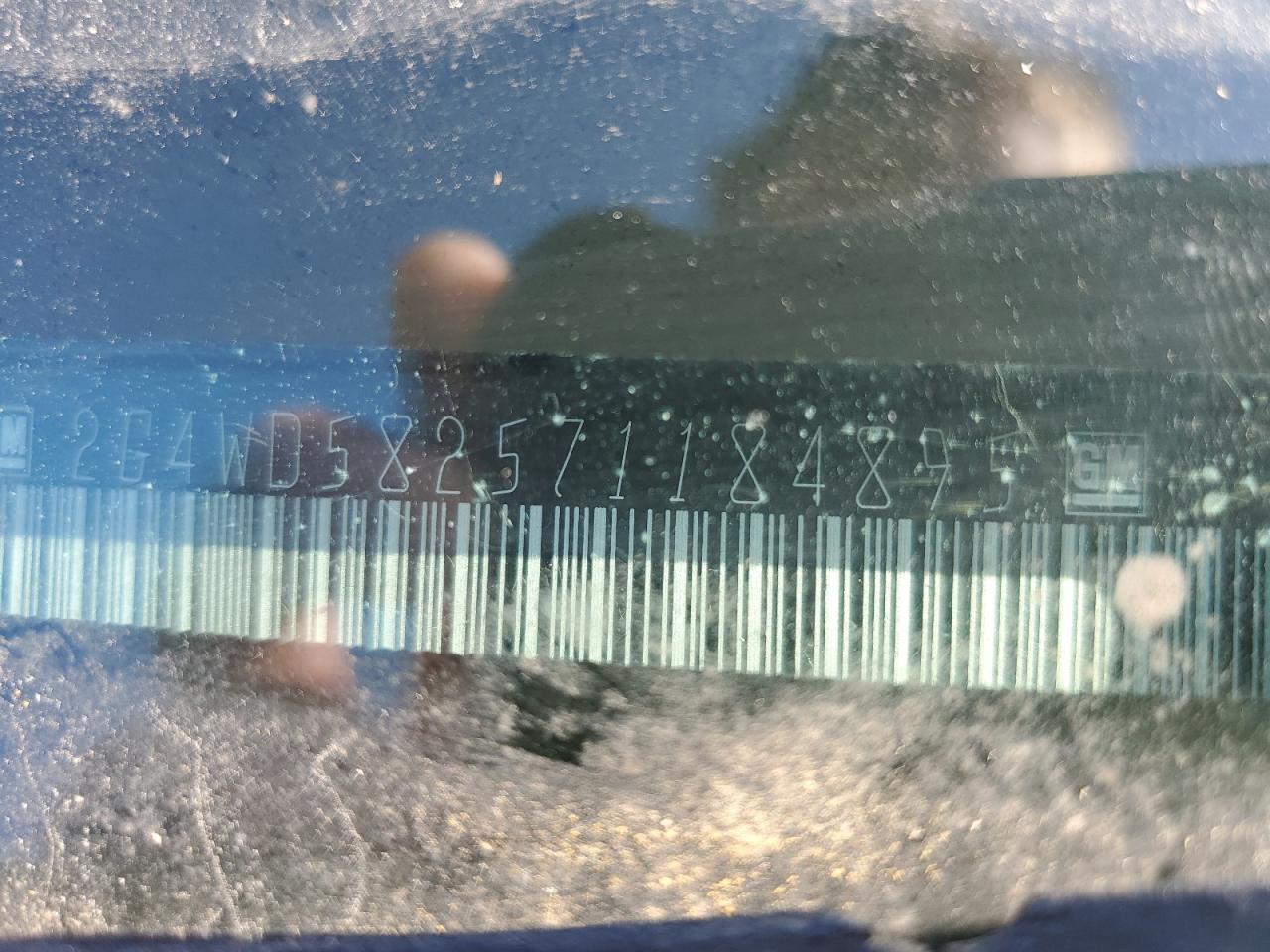 2007 Buick Lacrosse Cxl VIN: 2G4WD582571184895 Lot: 83797245