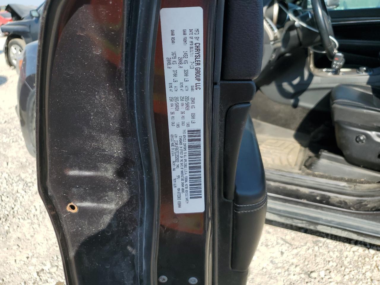 2014 Jeep Grand Cherokee Limited VIN: 1C4RJFBG7EC252822 Lot: 71959365