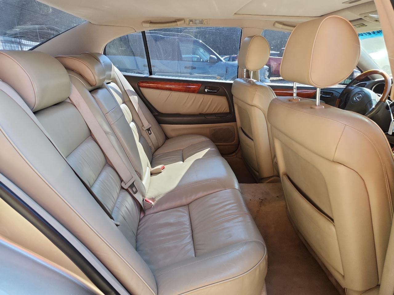 2001 Lexus Gs 430 VIN: JT8BL69S810003705 Lot: 70265735