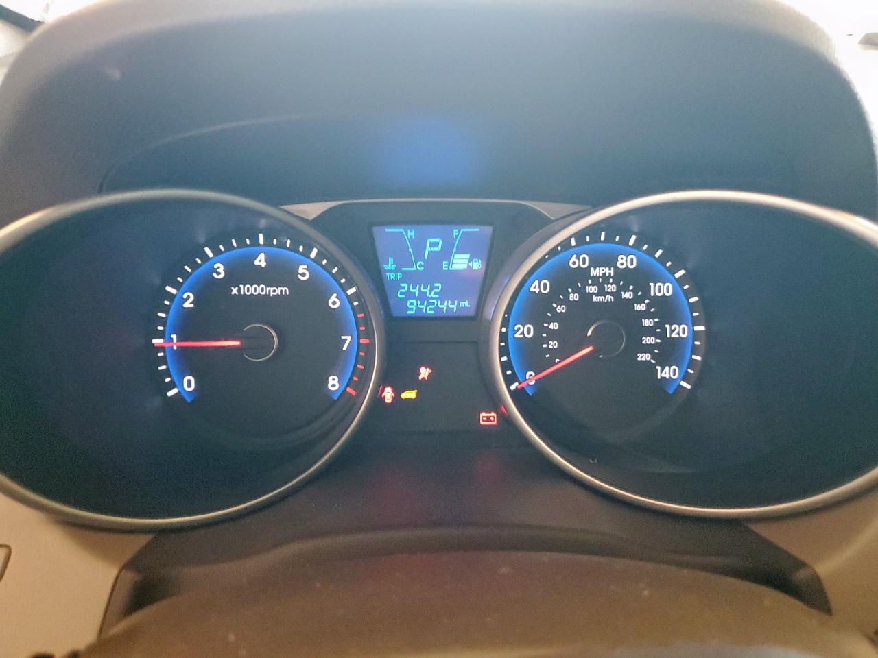 2013 Hyundai Tucson Gls VIN: KM8JU3AC6DU769504 Lot: 80216365