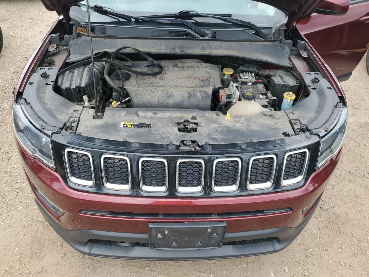 2020 Jeep Compass Latitude VIN: 3C4NJDBB2LT255412 Lot: 71792685