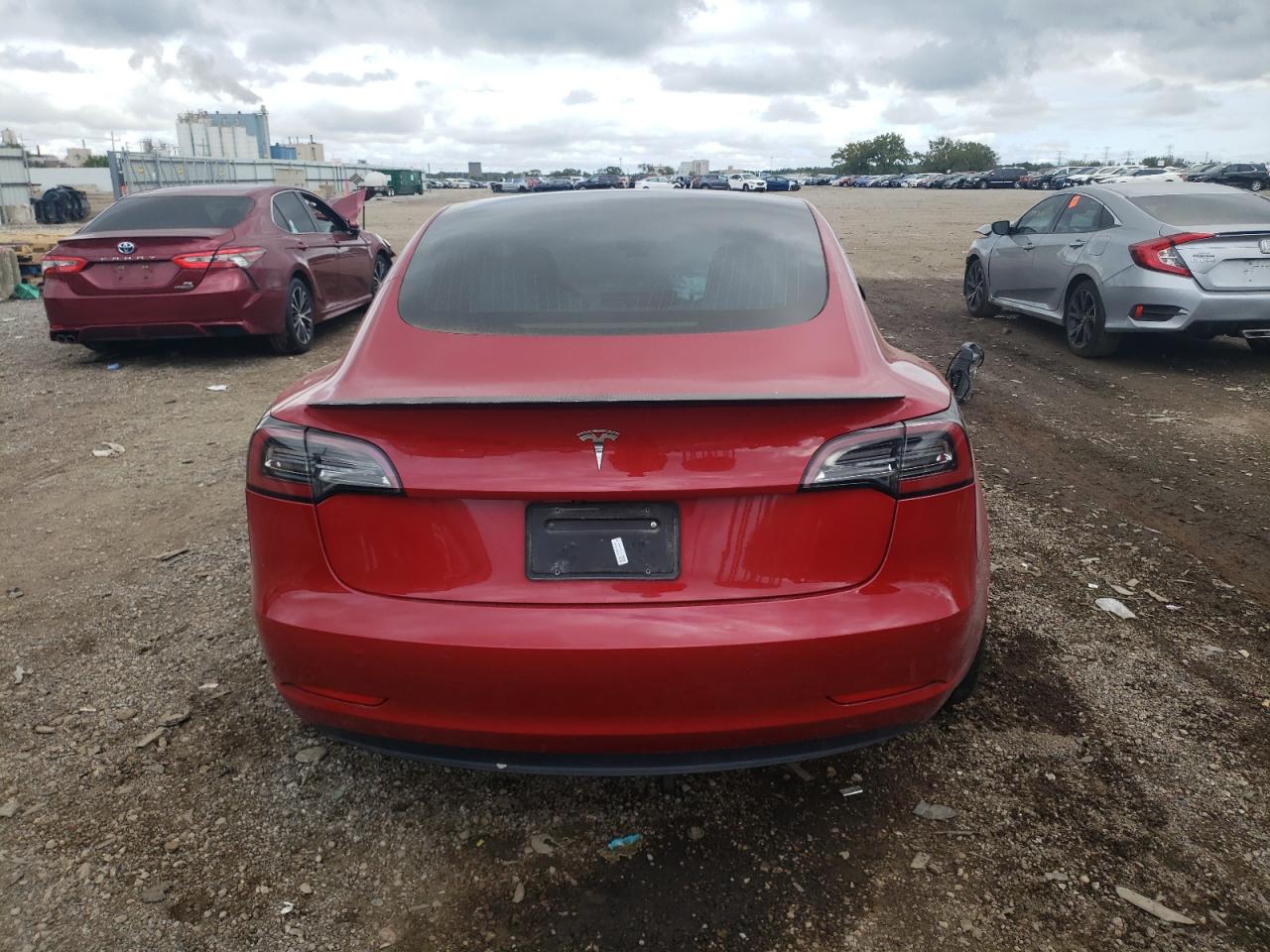 2019 Tesla Model 3 VIN: 5YJ3E1EB6KF393487 Lot: 82122825