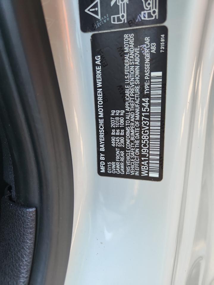 2016 BMW M235Xi VIN: WBA1J9C58GV371544 Lot: 80545315