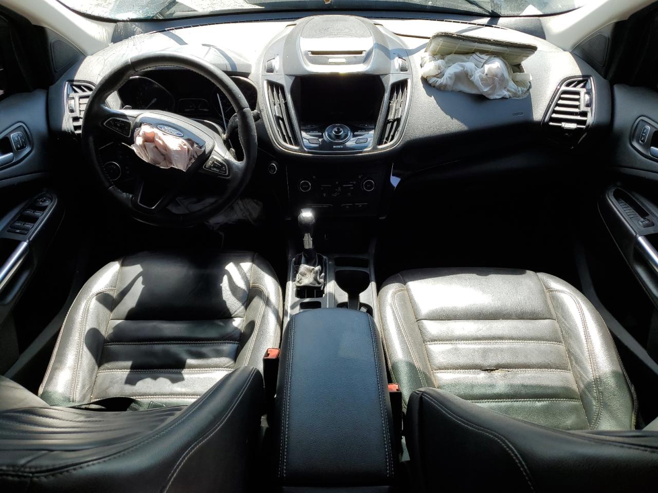 2017 Ford Escape Titanium VIN: 1FMCU9J93HUD56980 Lot: 71029035