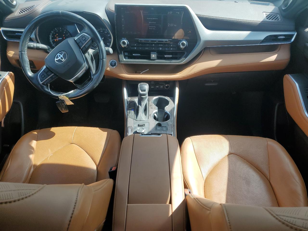 2021 Toyota Highlander Platinum VIN: 5TDFZRBH0MS086792 Lot: 72072345