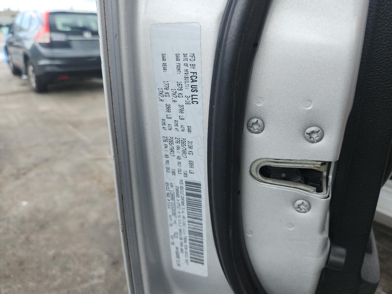 2016 Ram 1500 St VIN: 1C6RR6FT2GS285887 Lot: 69619435