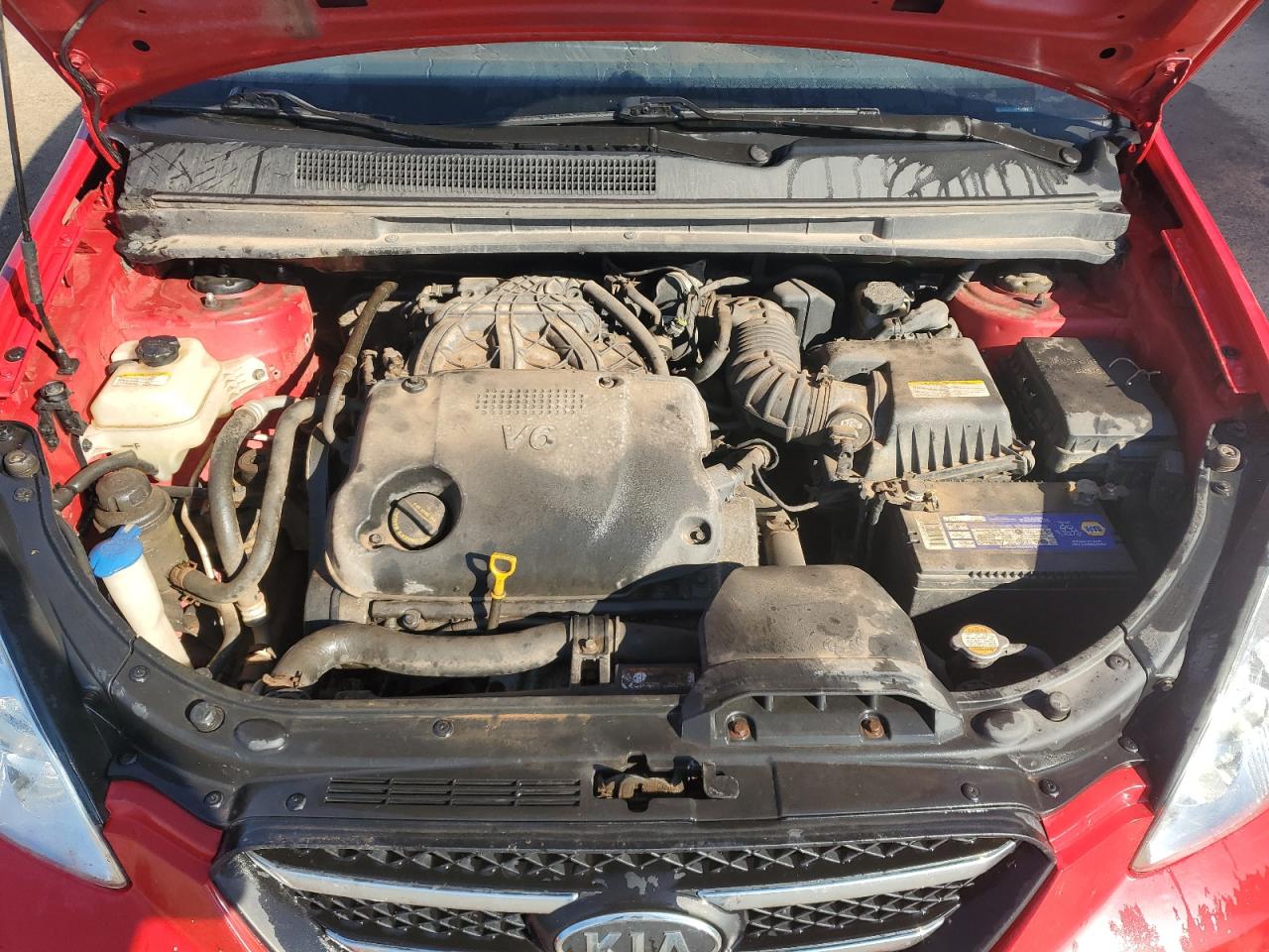 2009 Kia Rondo Lx VIN: KNAFG526997227371 Lot: 71238065