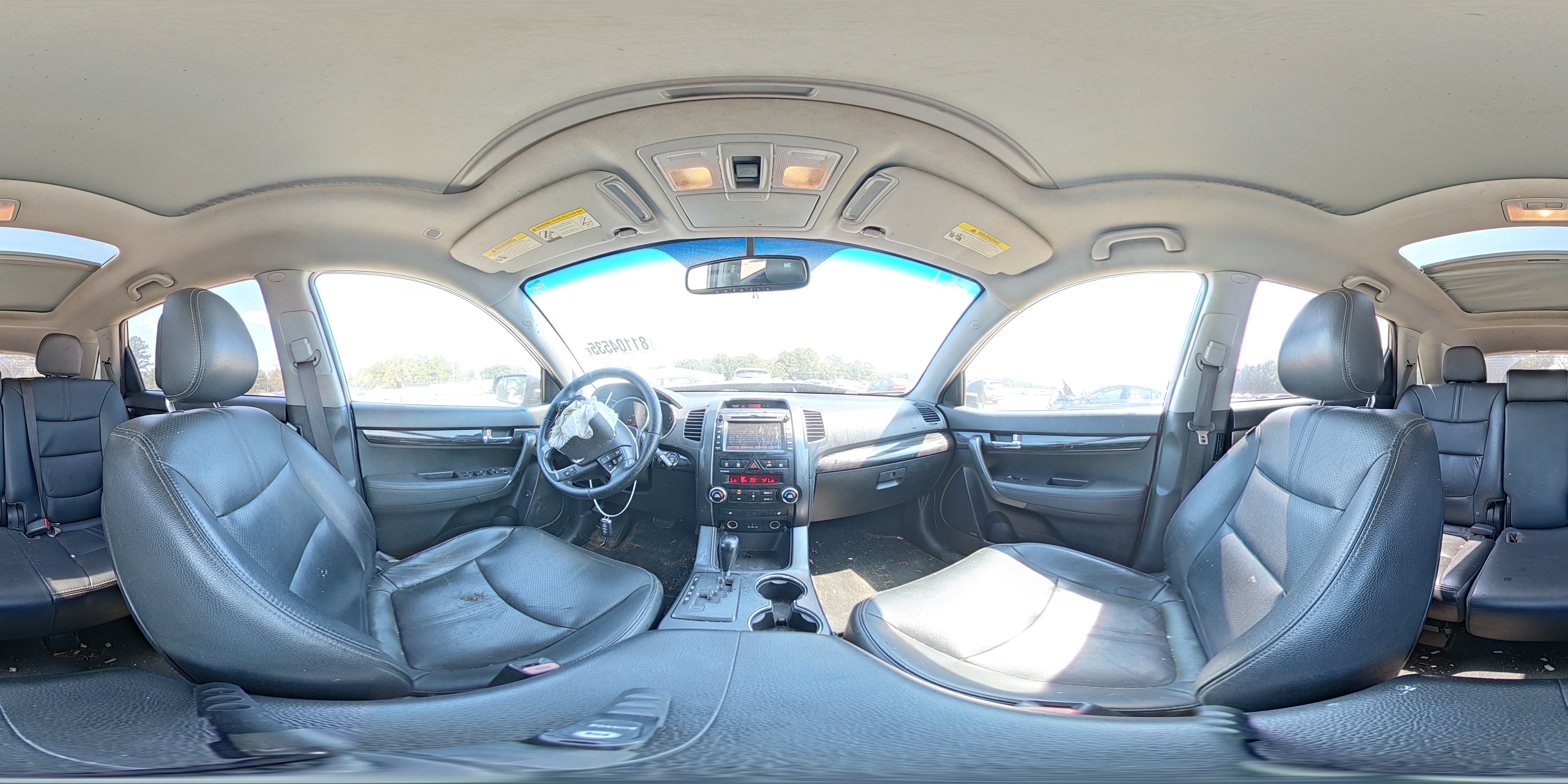 2011 Kia Sorento Ex VIN: 5XYKUDA29BG055953 Lot: 81104535