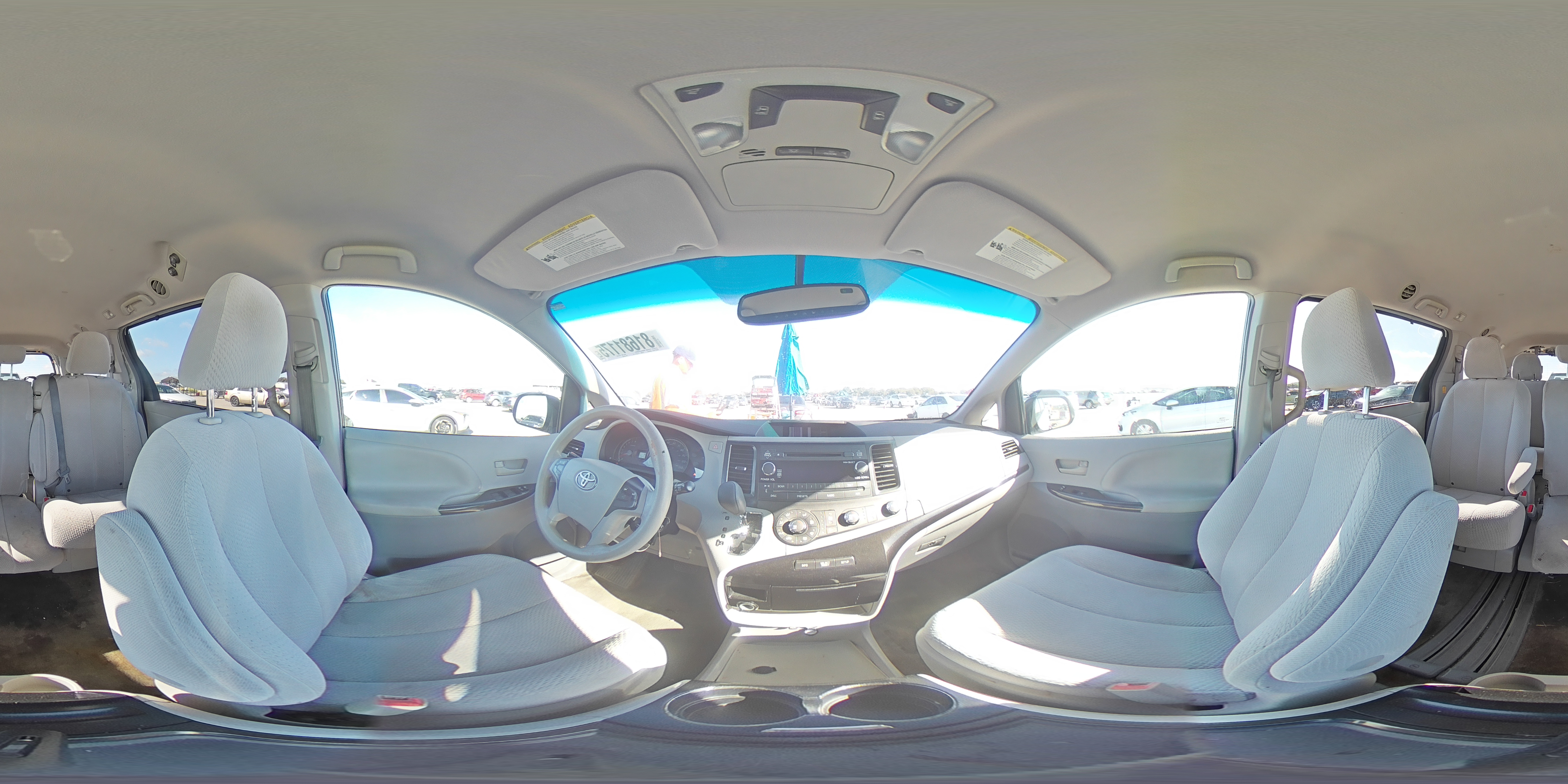 2012 Toyota Sienna Le VIN: 5TDKK3DC3CS256790 Lot: 81681175