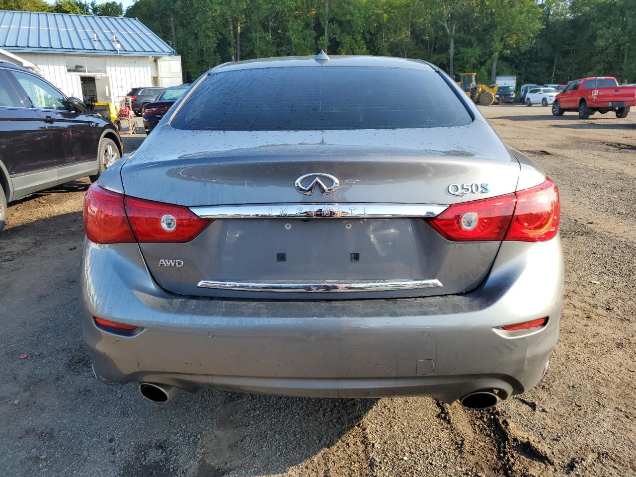2014 Infiniti Q50 Hybrid Premium VIN: JN1AV7AR9EM702400 Lot: 71558095