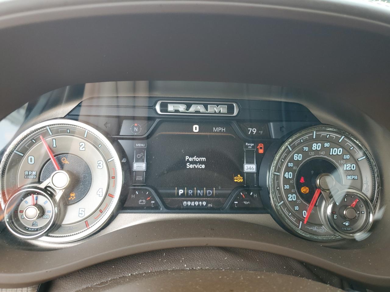 2020 Ram 2500 Longhorn VIN: 3C6UR5GL6LG206337 Lot: 81481585