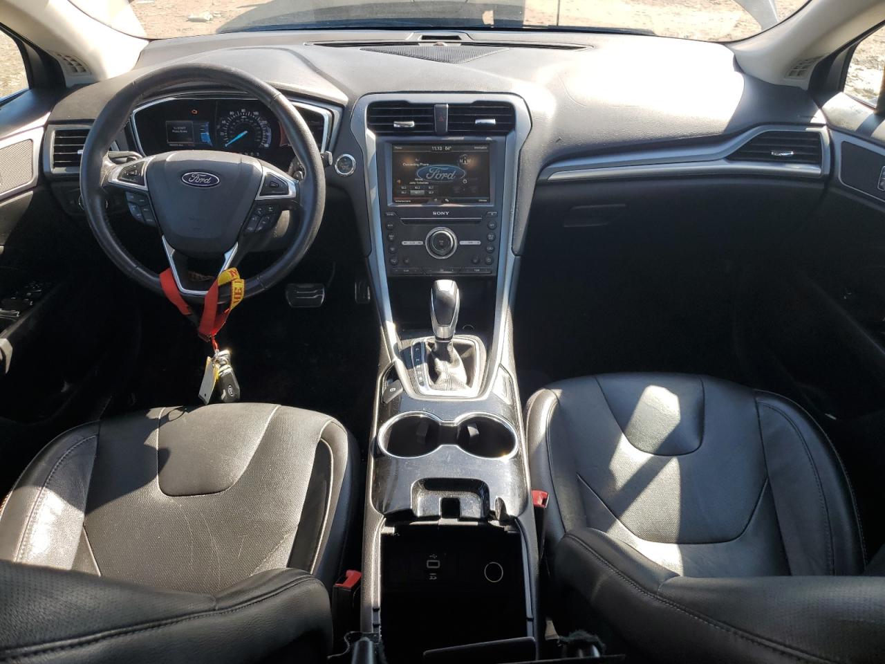 2016 Ford Fusion Titanium VIN: 3FA6P0K90GR158260 Lot: 81855005