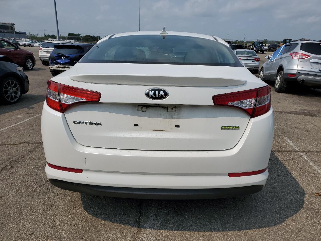 2013 Kia Optima Hybrid VIN: KNAGM4AD8D5054910 Lot: 71781505