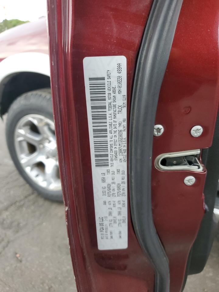 2016 Ram 1500 Laramie VIN: 1C6RR7VM1GS230296 Lot: 80571435