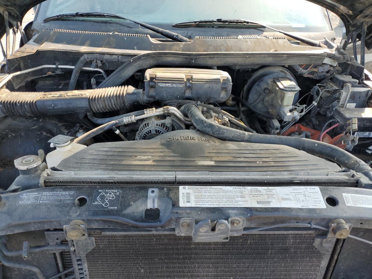 1996 Dodge Ram 1500 VIN: 3B7HF13Z9TG193184 Lot: 71360165