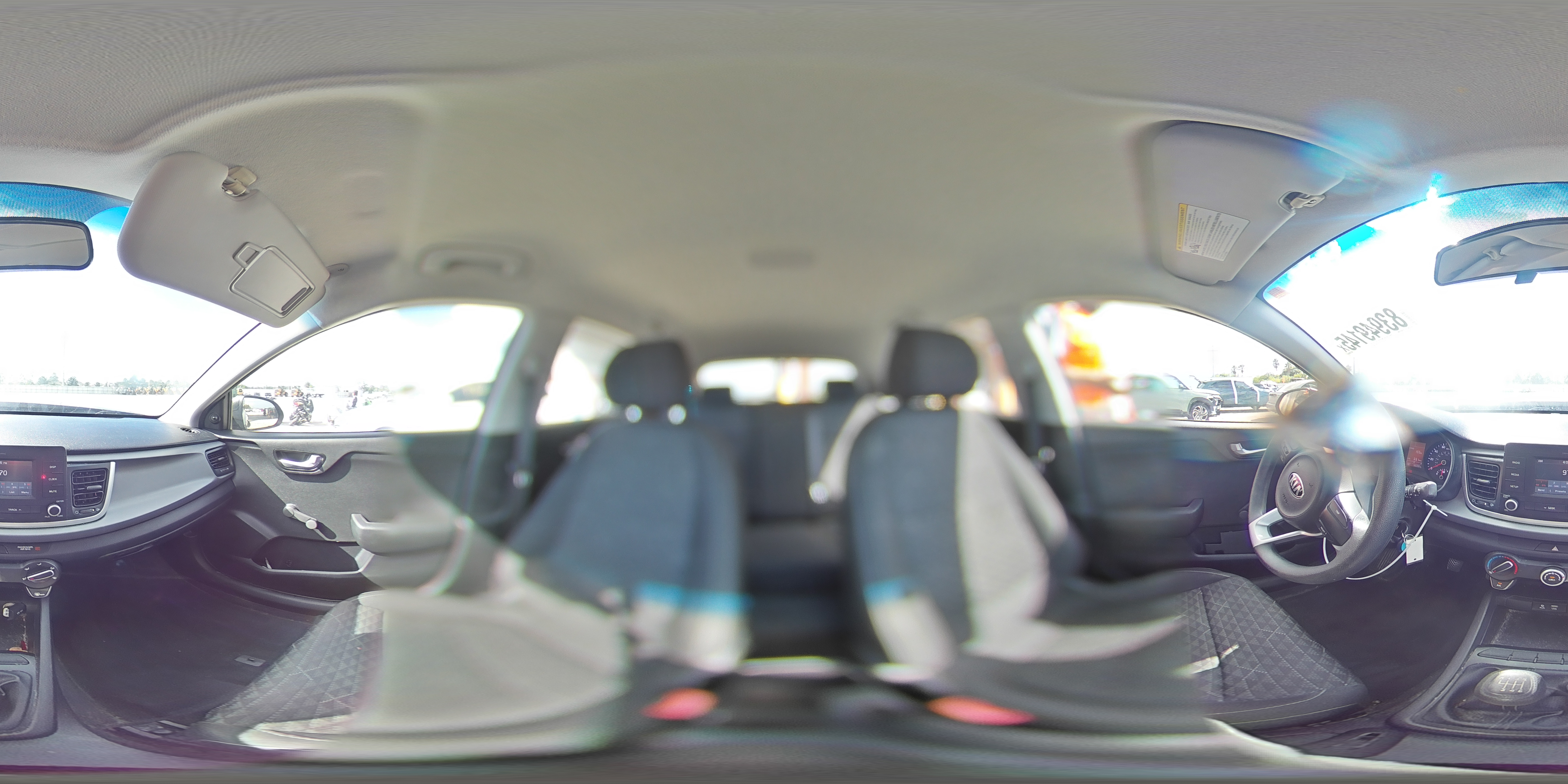 2018 Kia Rio Lx VIN: 3KPA25AB6JE046615 Lot: 83949145