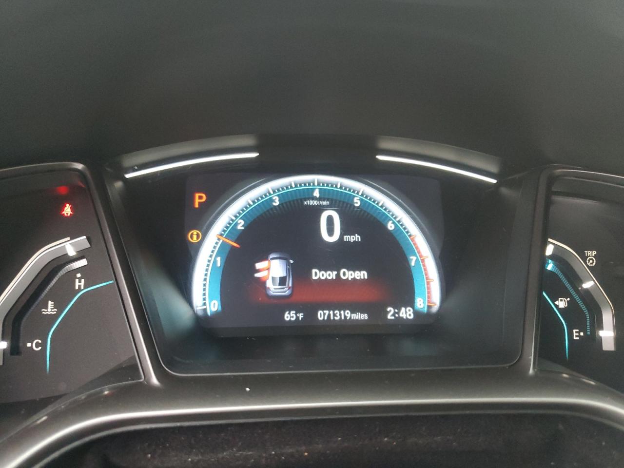 2020 Honda Civic Exl VIN: SHHFK7H81LU411287 Lot: 82075745