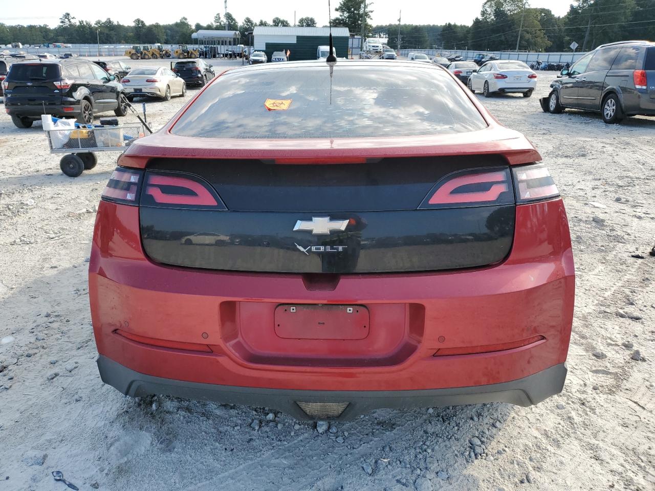 2012 Chevrolet Volt VIN: 1G1RB6E40CU117888 Lot: 71520265
