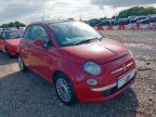2010 FIAT 500 LOUNGE S-A 1.2 LOUNGE 3DR DUALOGIC [START ST for sale at Copart ROCHFORD